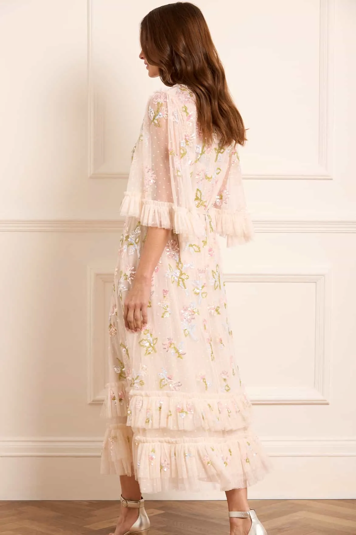 Sequin Dandelion Gloss Ballerina Dress sold by Needle & Thread product image thumbnail 4
