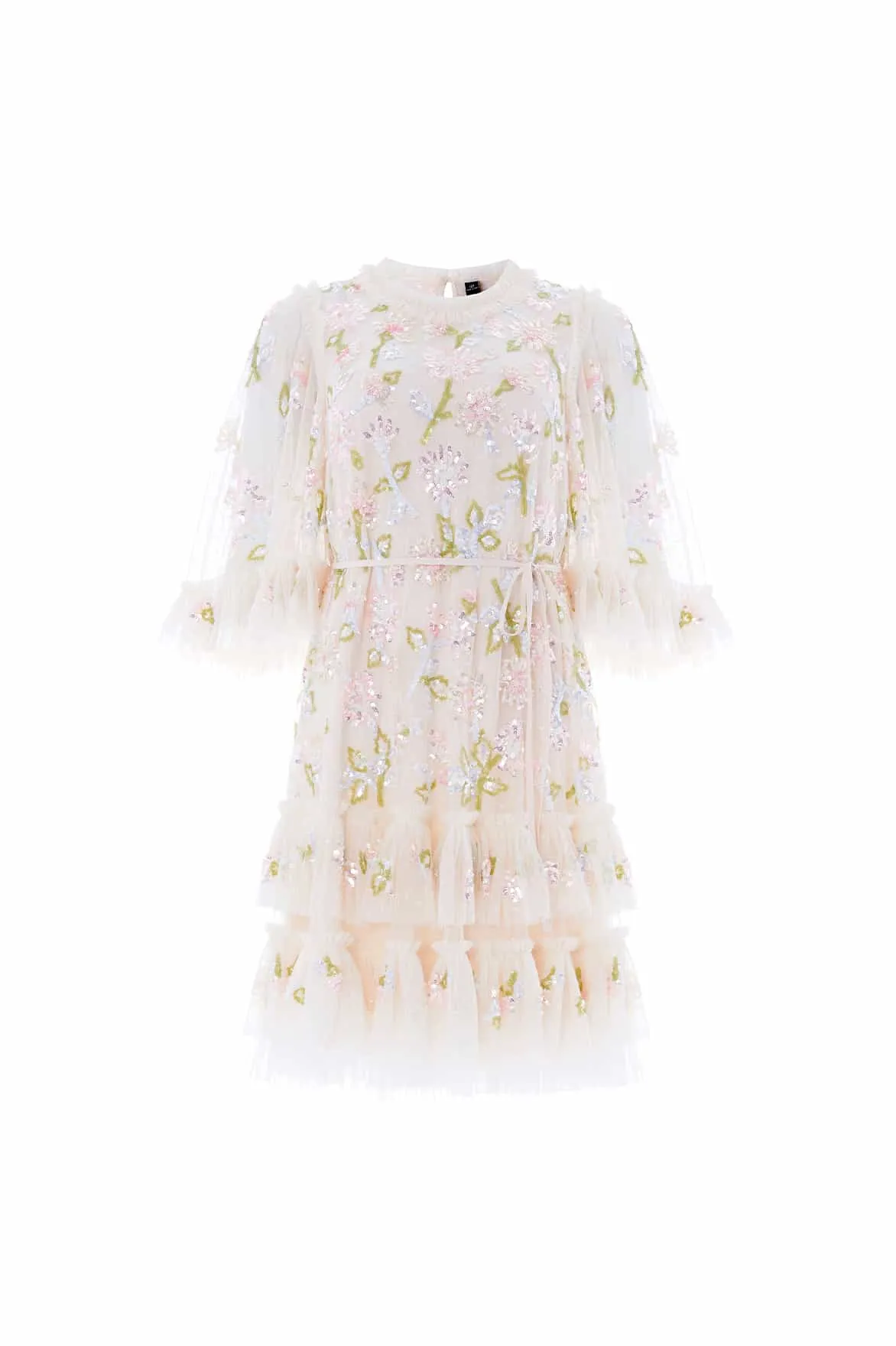 Sequin Dandelion Gloss Mini Dress sold by Needle & Thread product image thumbnail 2