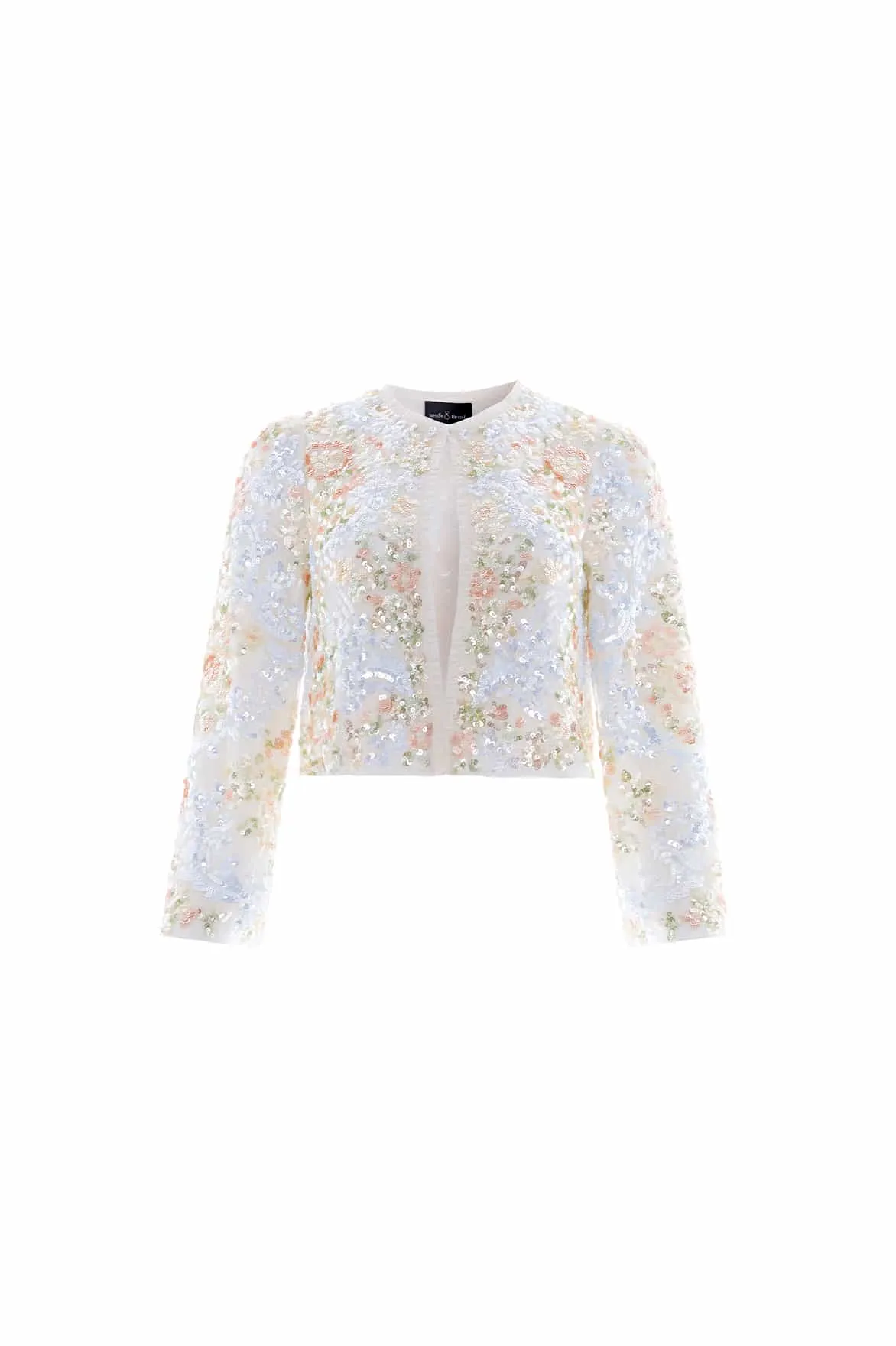 Baroque Floral Jacket sold by Needle & Thread product image thumbnail 2