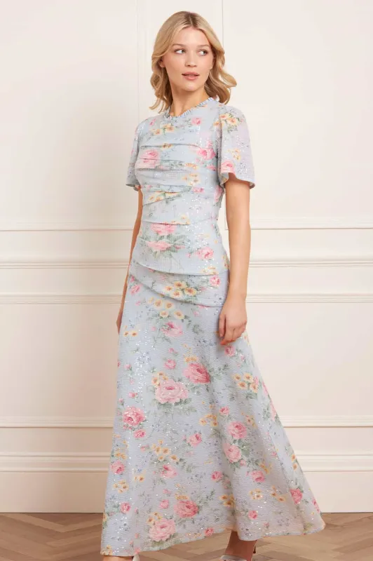 Pompadour Garden Sequin Gown sold by Needle & Thread