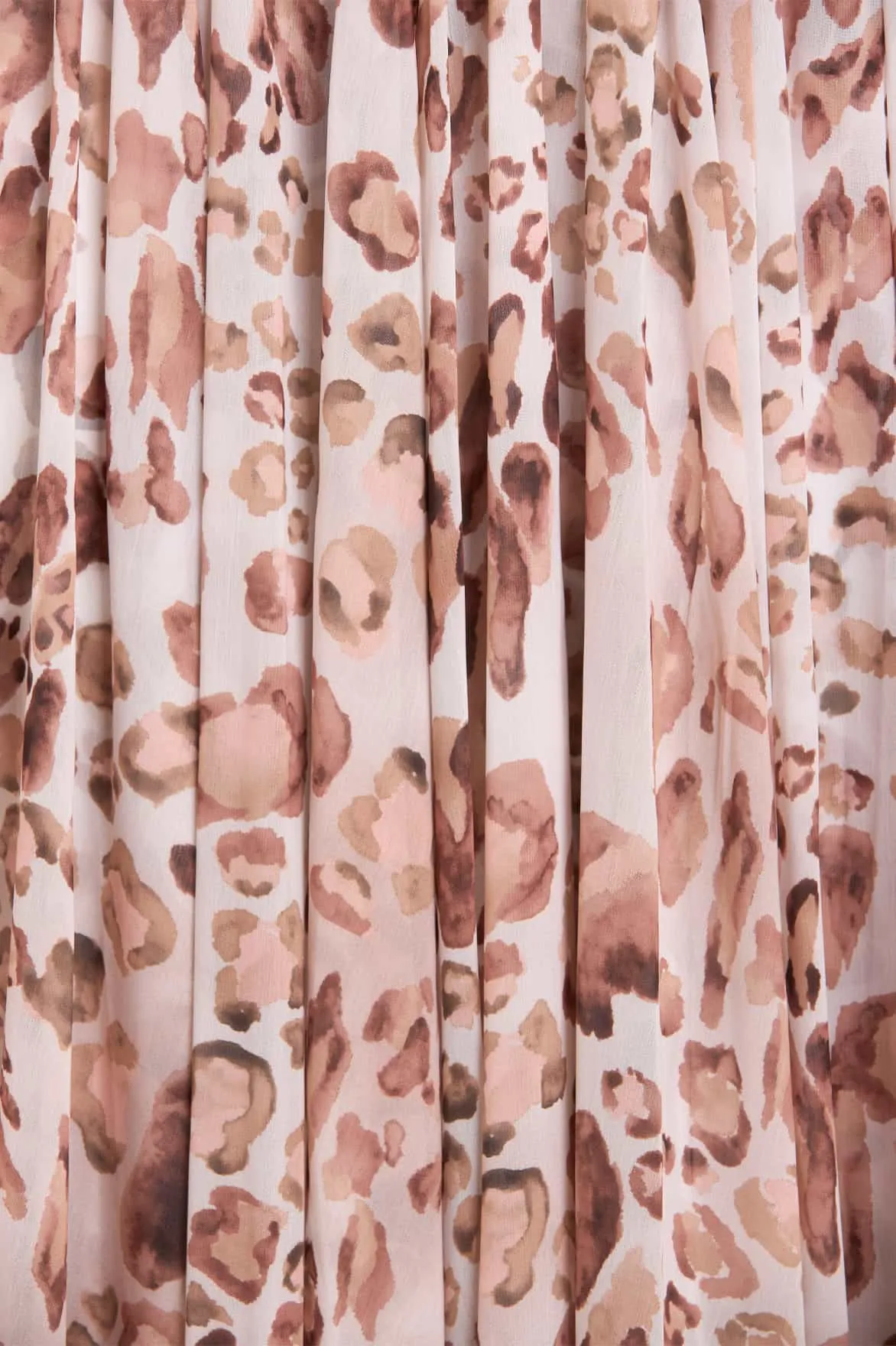 Leopard Chiffon Smocked Ballerina Dress sold by Needle & Thread product image thumbnail 4