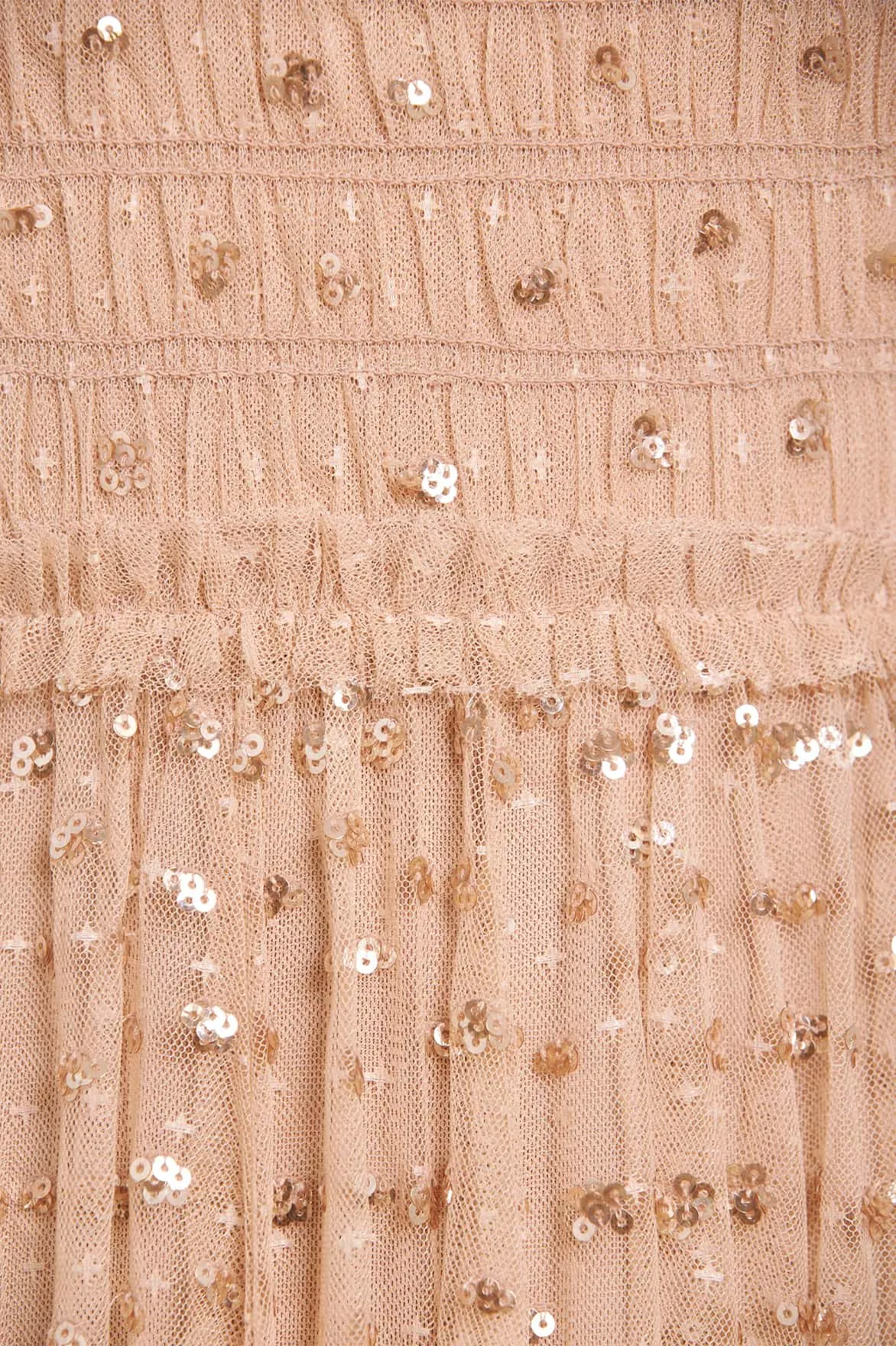 Sequin Giselle Smocked Cami Ankle Gown sold by Needle & Thread product image thumbnail 5