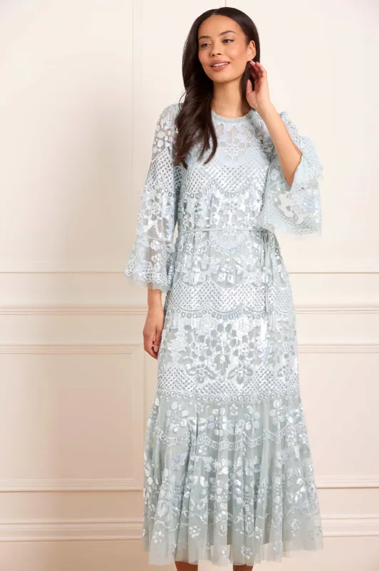 Snowdrop Ankle Gown sold by Needle & Thread