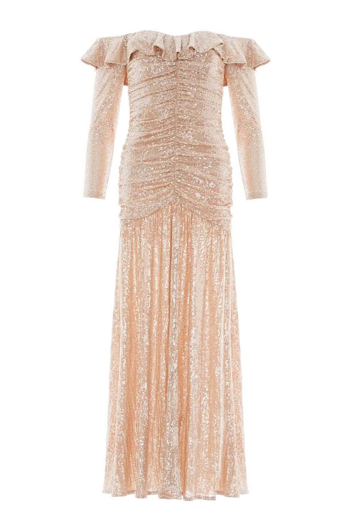 Sienna Off-Shoulder Gown sold by Needle & Thread product image thumbnail 2