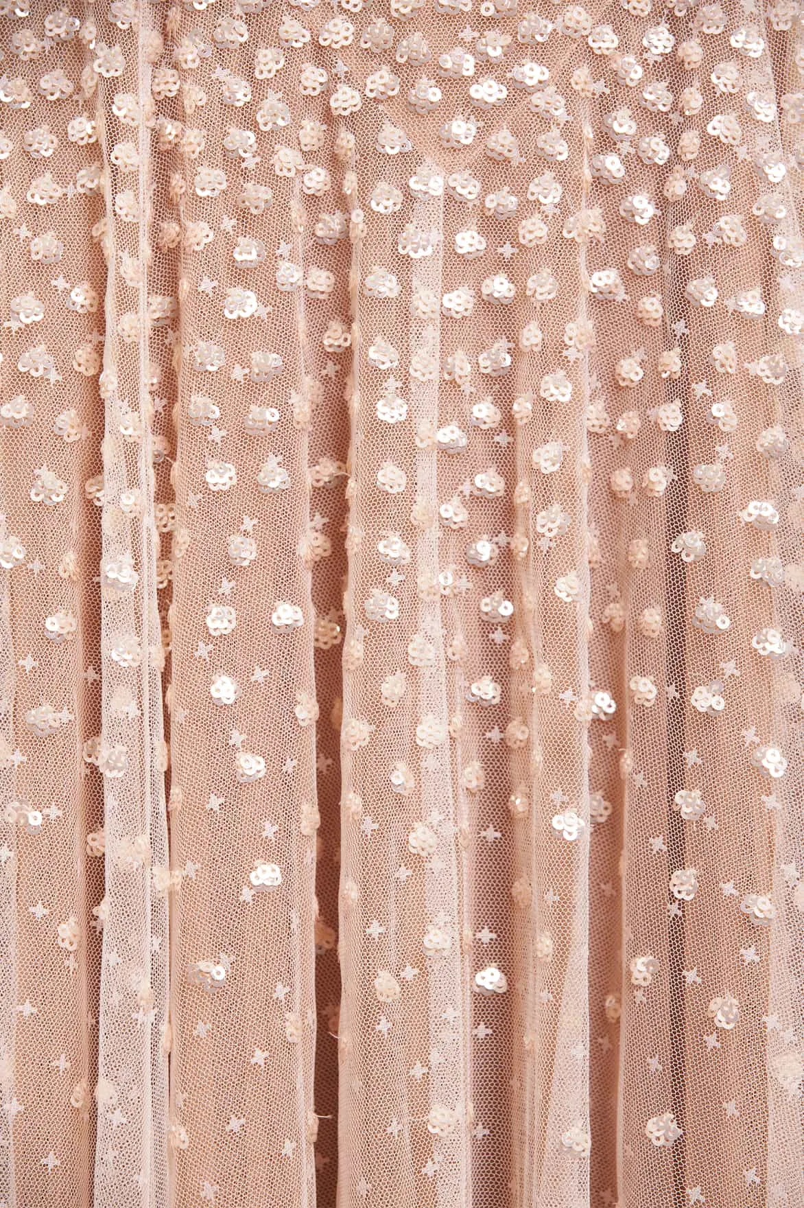 Sequin Cascade Cami Plunge Gown sold by Needle & Thread product image thumbnail 5