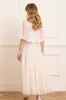 Dappled Sequin Cape Ankle Gown sold by Needle & Thread