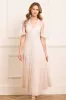 Dappled Sequin Cape Ankle Gown sold by Needle & Thread