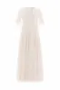 Dappled Sequin Cape Ankle Gown sold by Needle & Thread