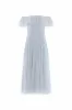 Dappled Sequin Off-Shoulder Ballerina Dress sold by Needle & Thread
