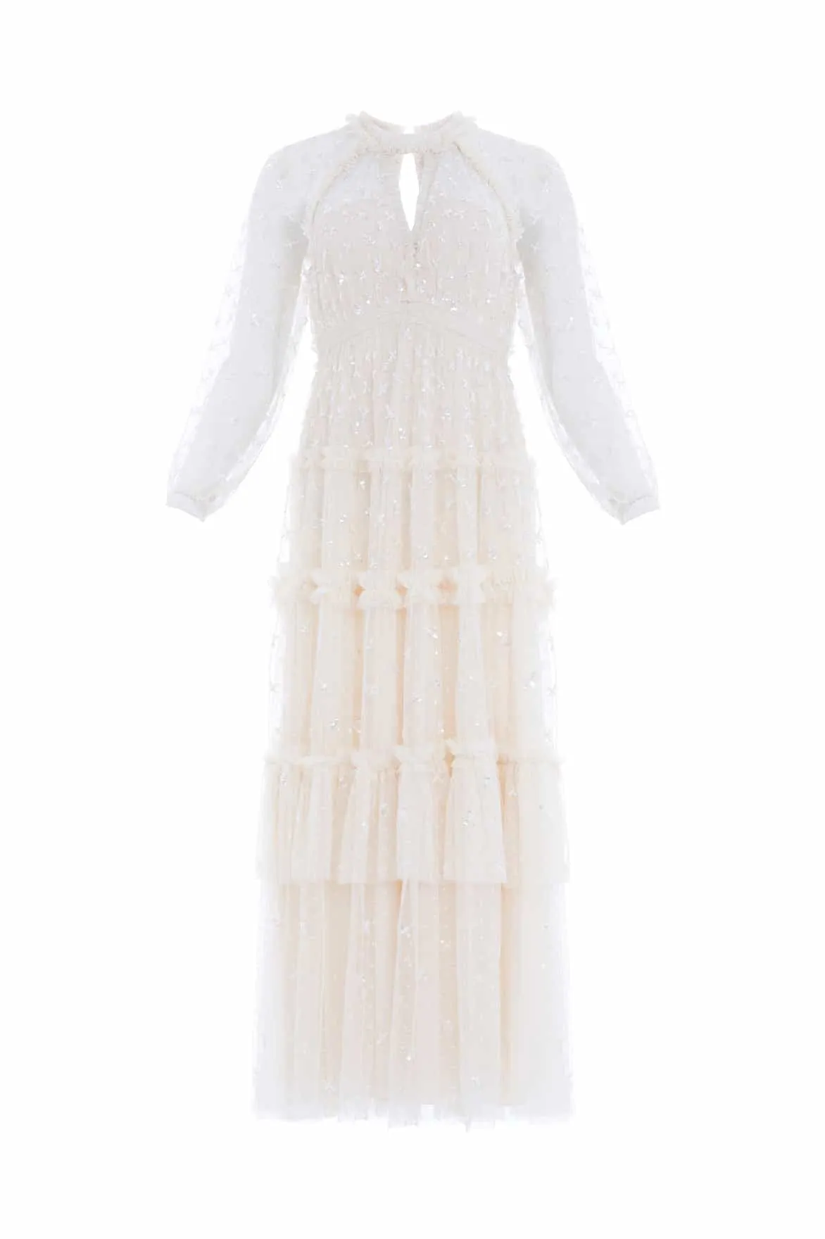 Sequin Kisses Ankle Gown sold by Needle & Thread product image thumbnail 2