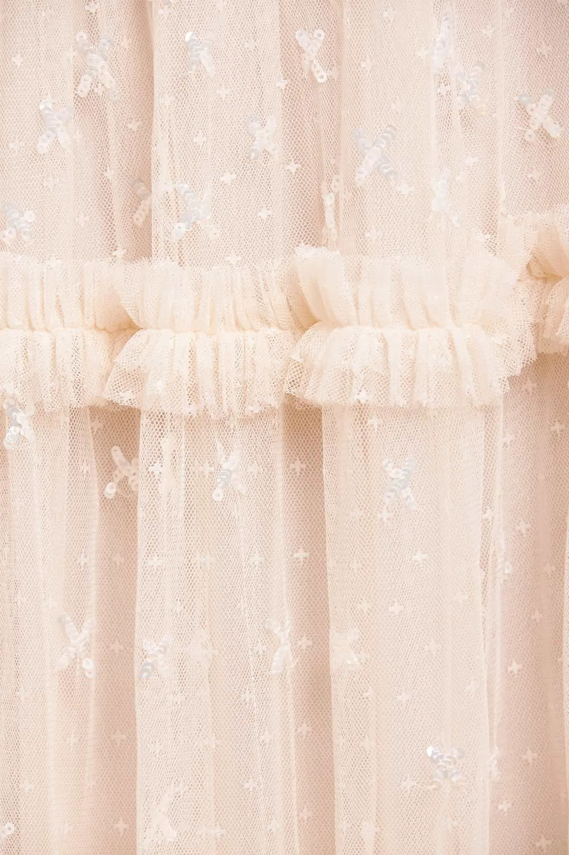 Sequin Kisses Ankle Gown sold by Needle & Thread product image thumbnail 4