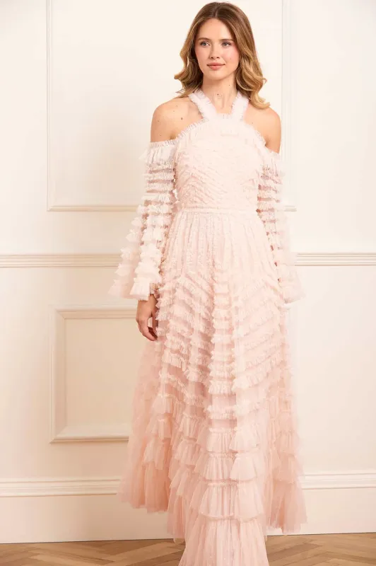La Vie En Rose Off-Shoulder Gown sold by Needle & Thread