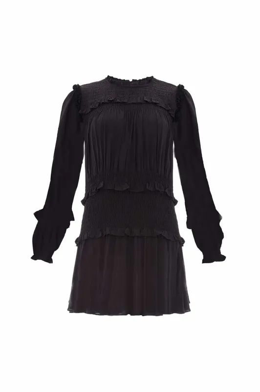 Emilia Crepe Micro Mini Dress sold by Needle & Thread