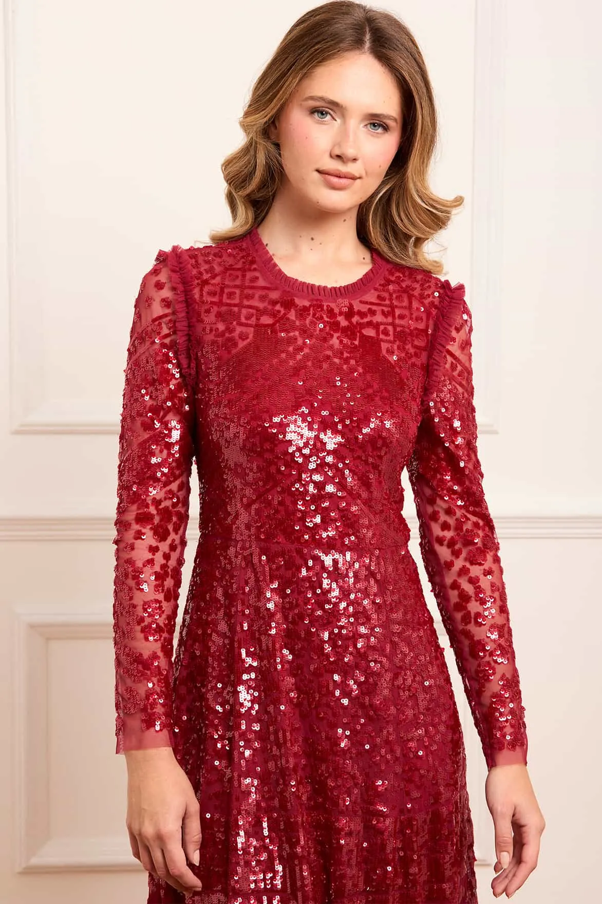 Aurora Gown sold by Needle & Thread product image thumbnail 3