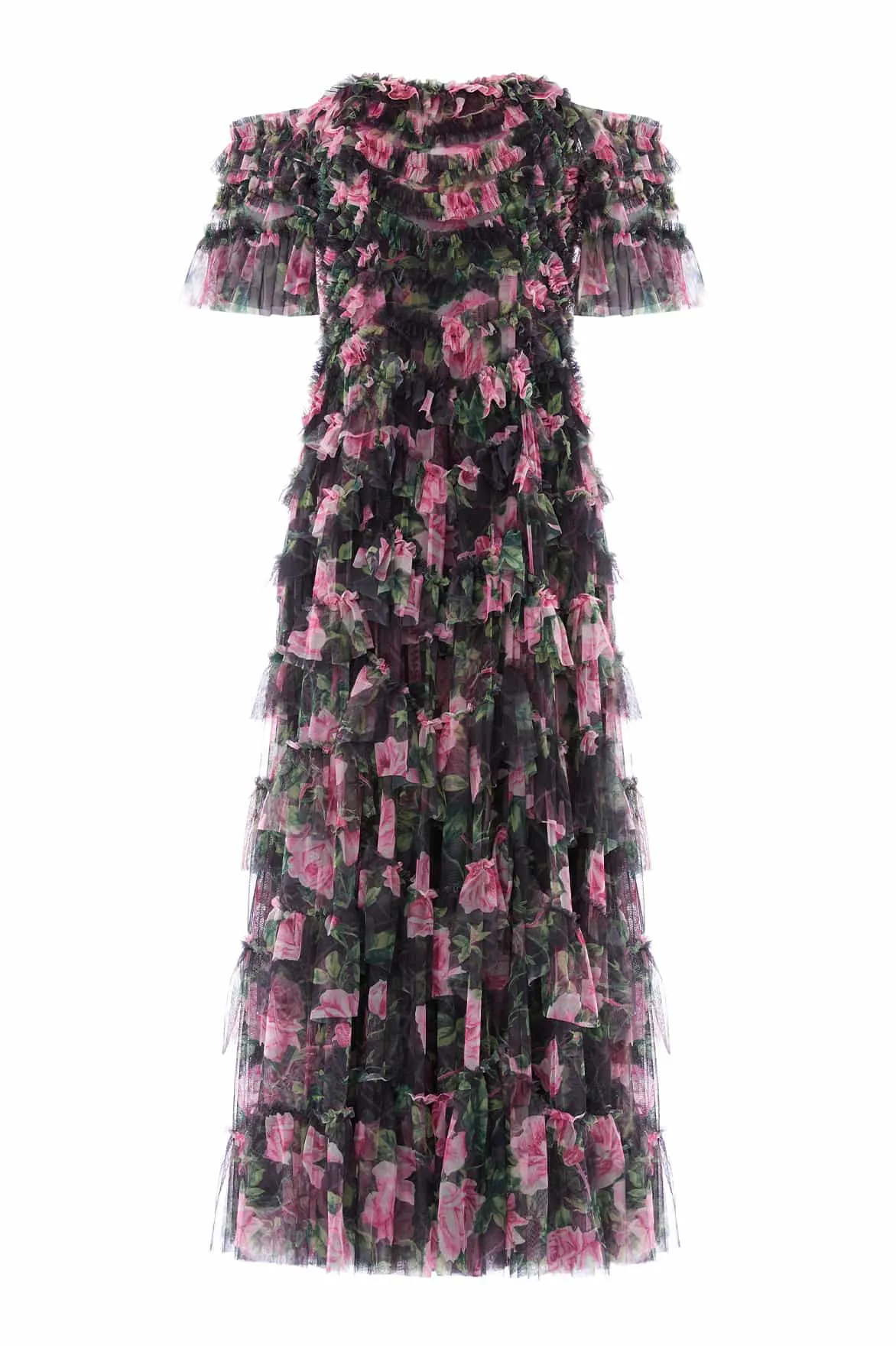 Rose Vine Aviana Off-Shoulder Gown sold by Needle & Thread product image thumbnail 2