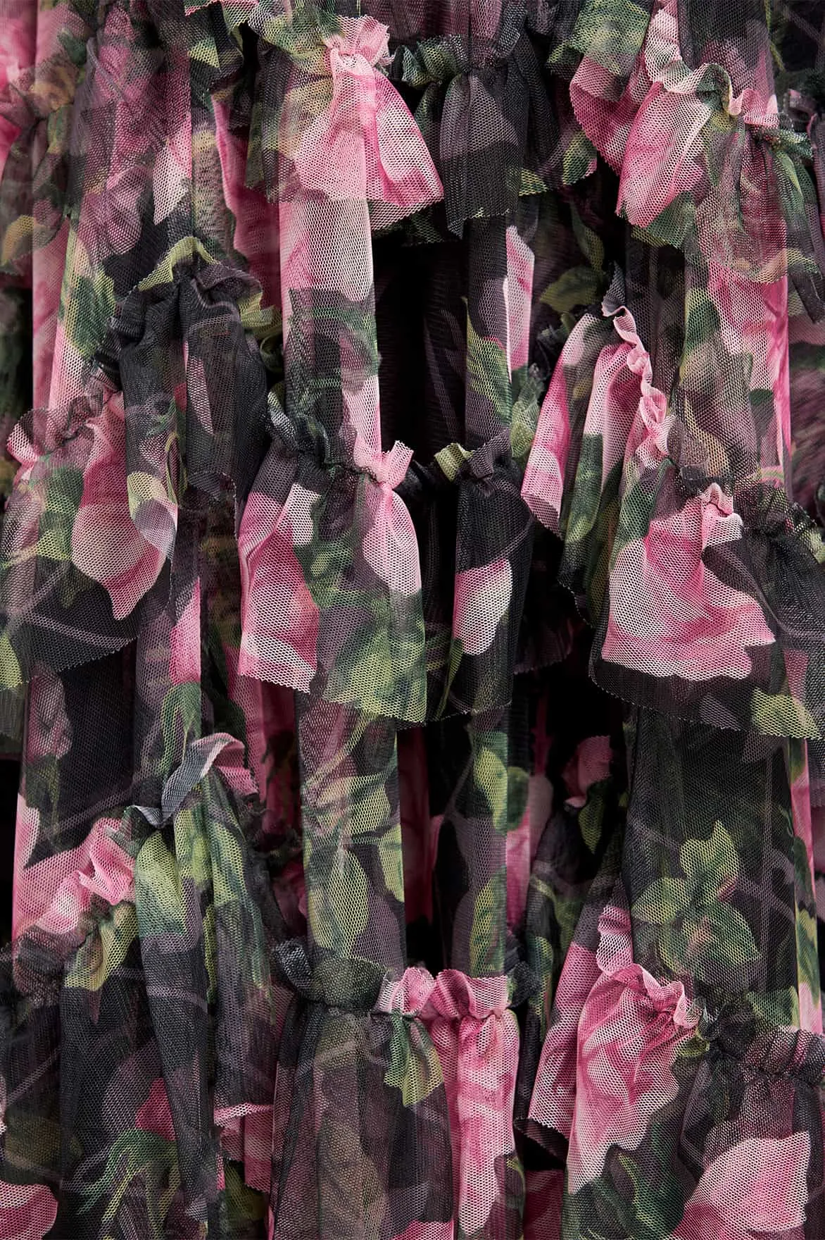 Rose Vine Aviana Off-Shoulder Gown sold by Needle & Thread product image thumbnail 3