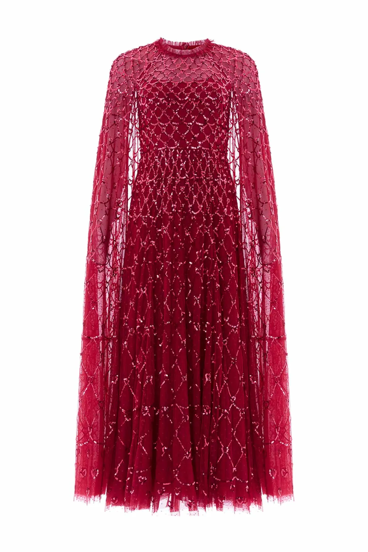 Heart Lattice Ankle Gown sold by Needle & Thread product image thumbnail 2