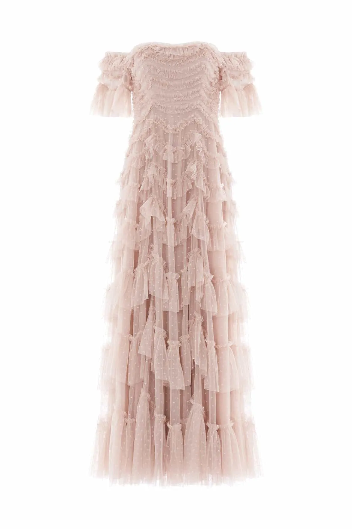 Aviana Off-Shoulder Gown sold by Needle & Thread product image thumbnail 2