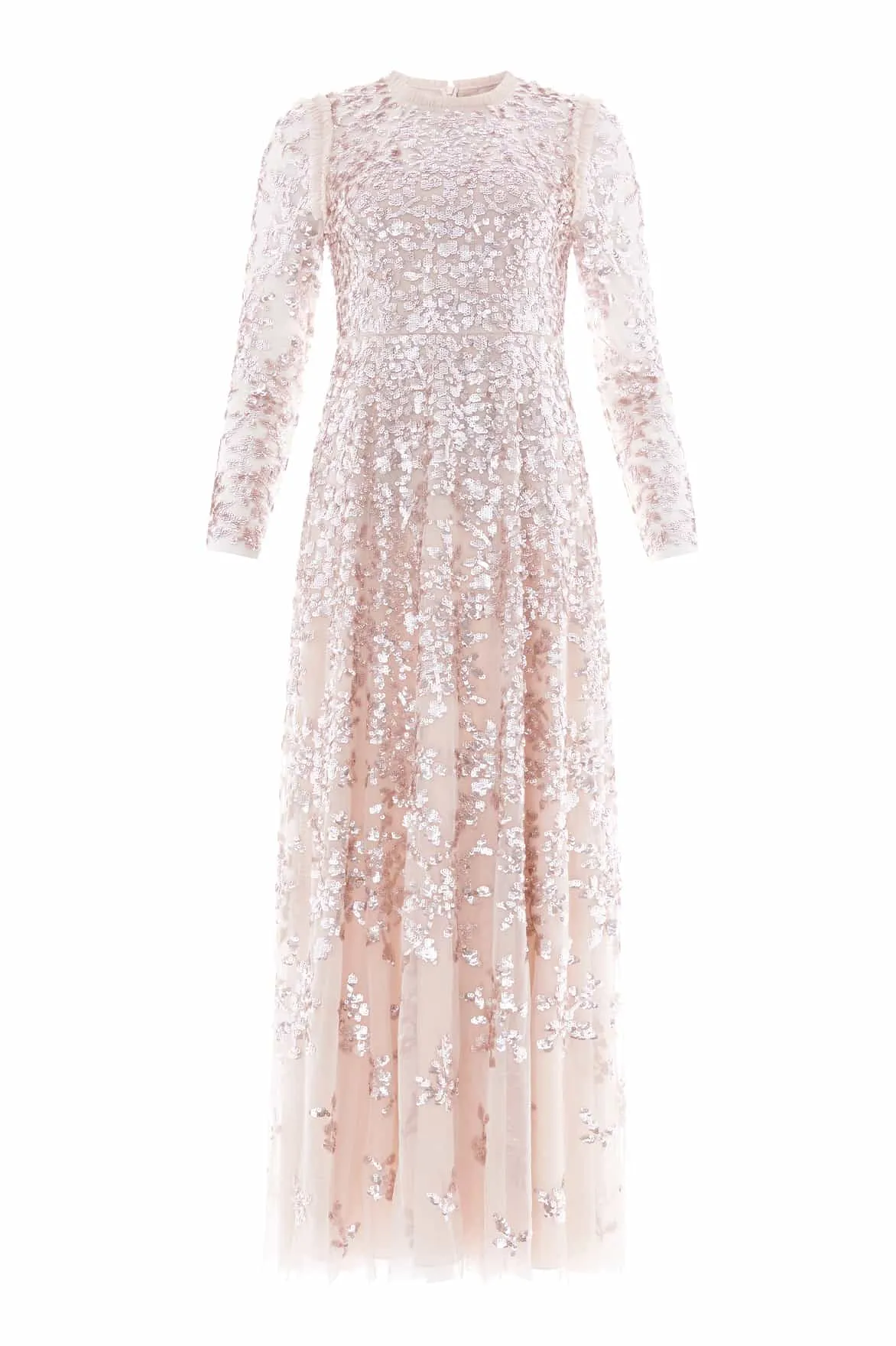 Rosanna Lattice Round Neck Gown sold by Needle & Thread product image thumbnail 2