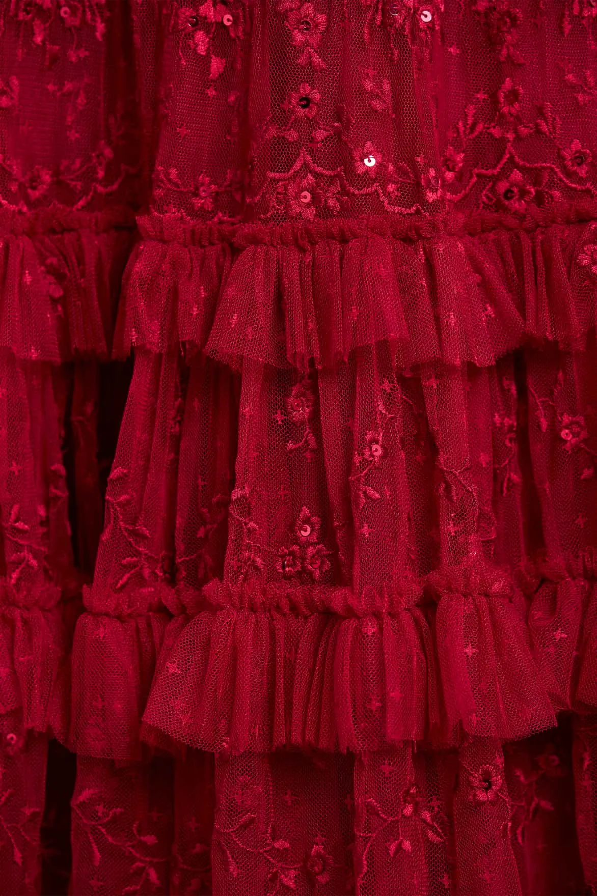 Blossom Lace Ankle Gown sold by Needle & Thread product image thumbnail 3