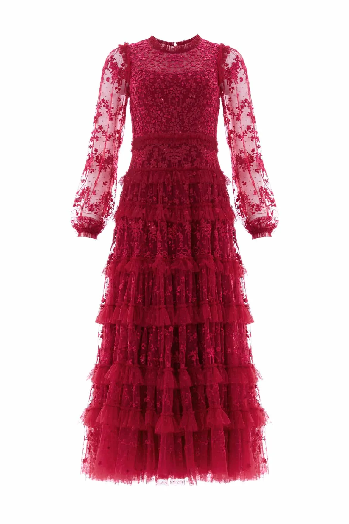 Blossom Lace Ankle Gown sold by Needle & Thread product image thumbnail 2