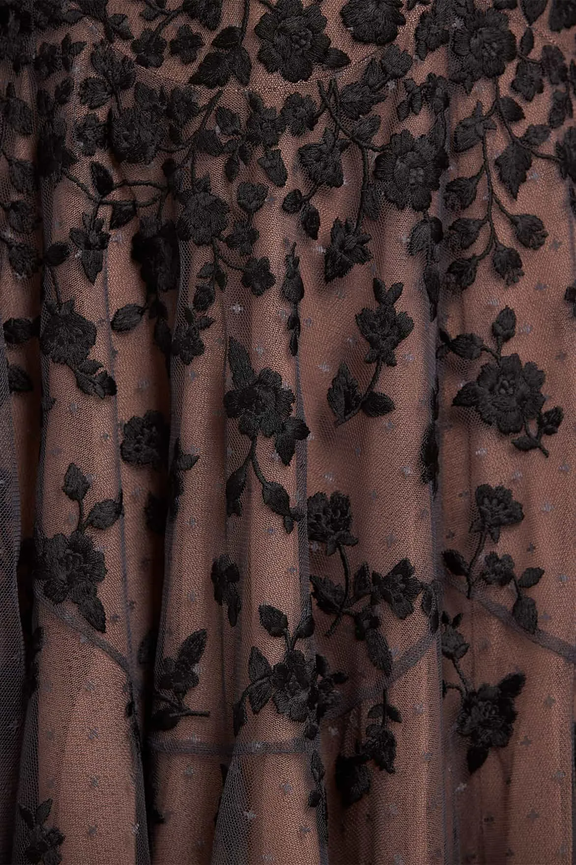 Sylvia Rose One-Shoulder Bow Ankle Gown sold by Needle & Thread product image thumbnail 4