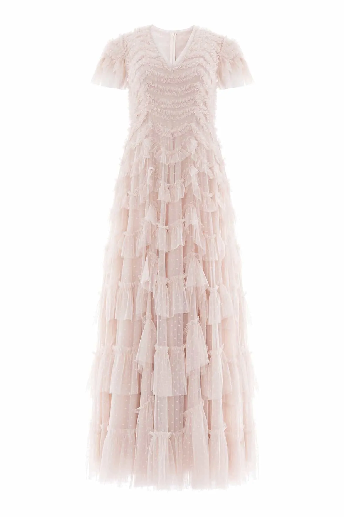 Aviana V-Neck Gown sold by Needle & Thread product image thumbnail 2