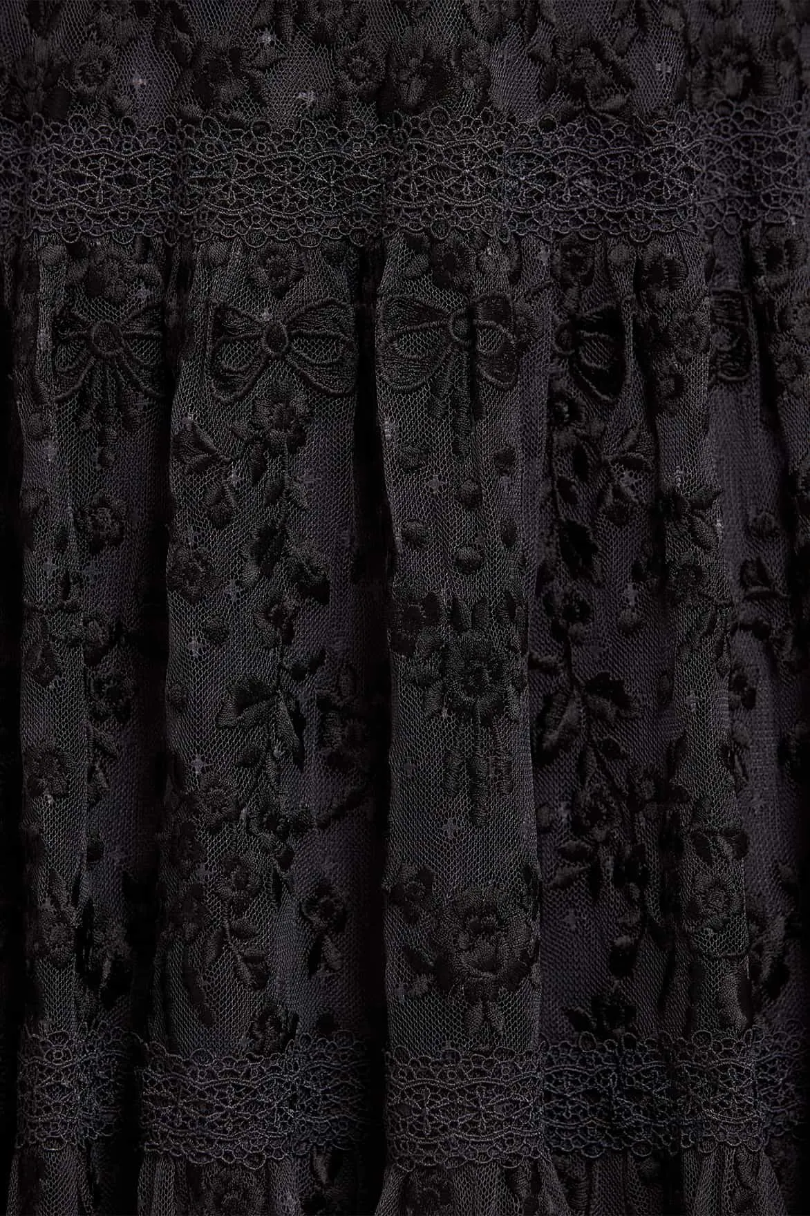 Celestia Ribbon Ankle Gown sold by Needle & Thread product image thumbnail 4