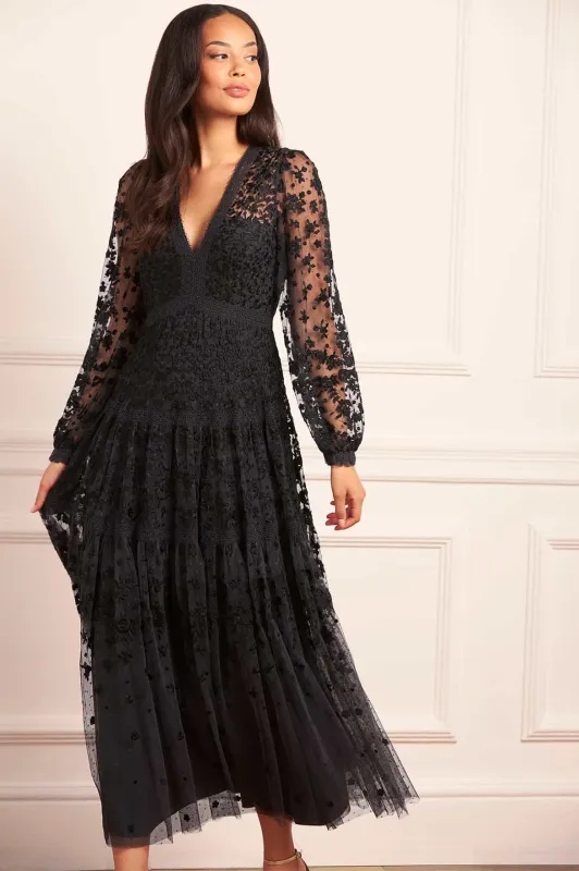 Celestia Ribbon Ankle Gown sold by Needle & Thread