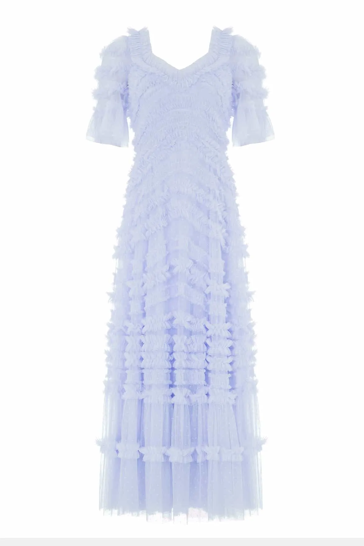 Amara Ruffle Gown sold by Needle & Thread product image thumbnail 2