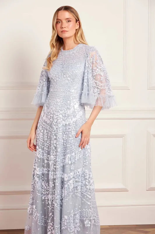 Anais Sequin Gown made by Needle & Thread