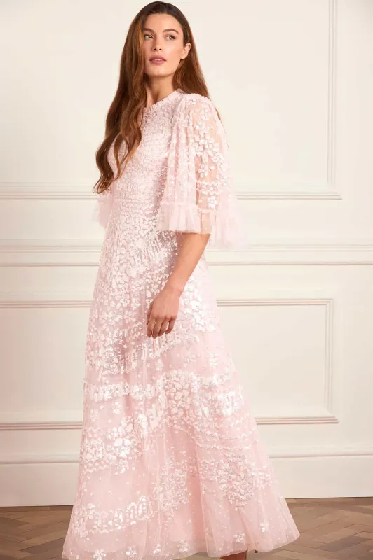 Anais Sequin Gown made by Needle & Thread