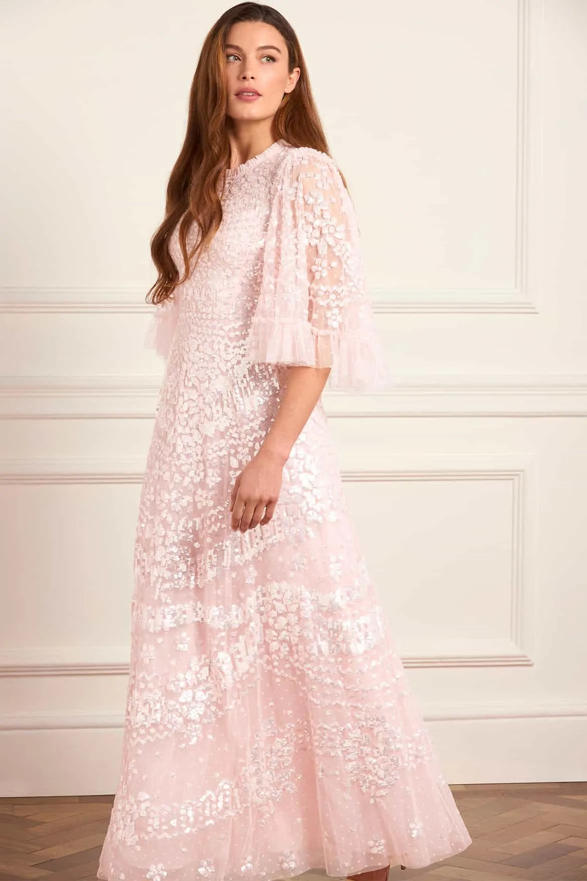 Anais Sequin Gown sold by Needle & Thread