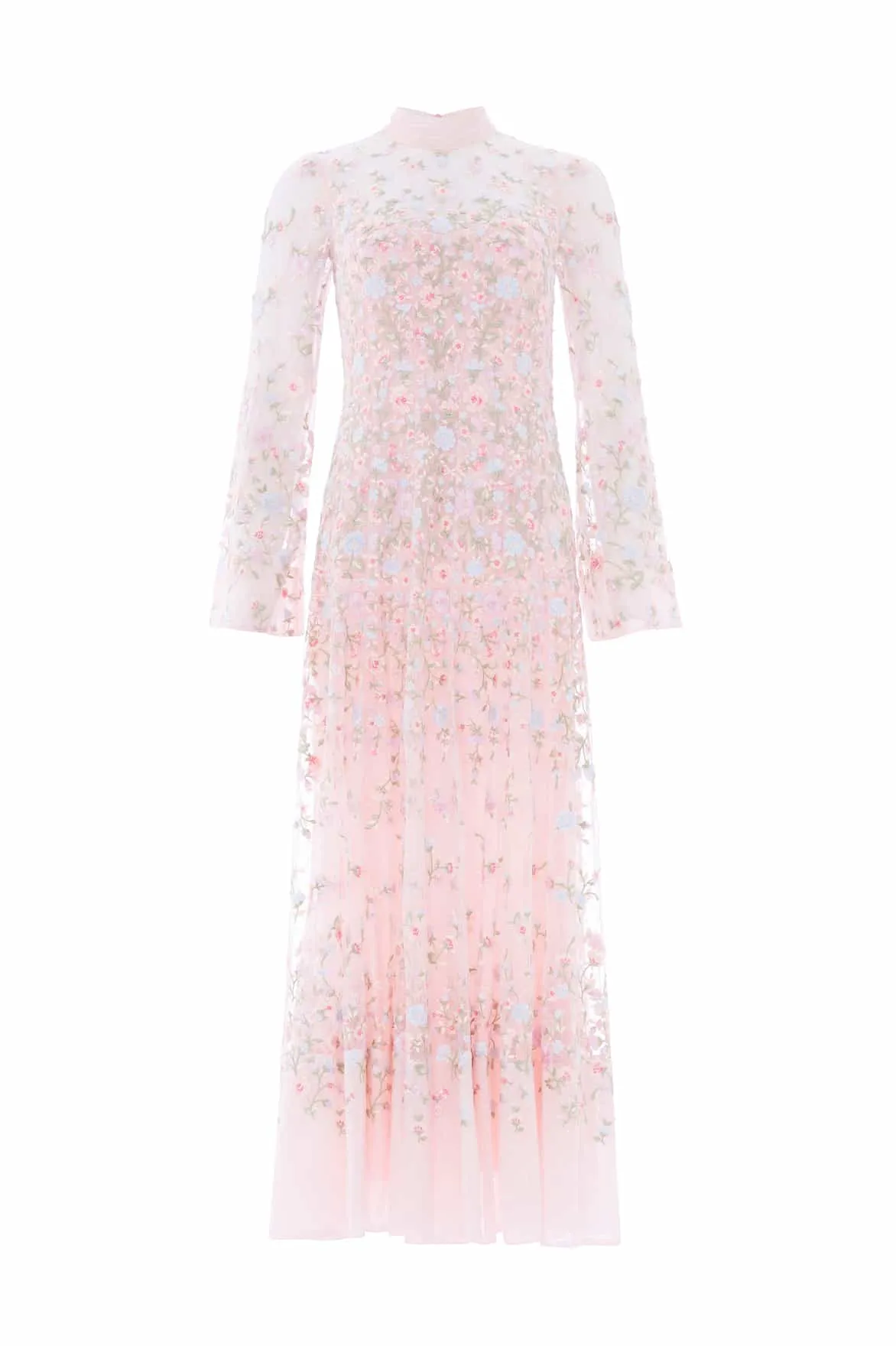 Sylvia Rose Long Sleeve Ankle Gown sold by Needle & Thread product image thumbnail 2