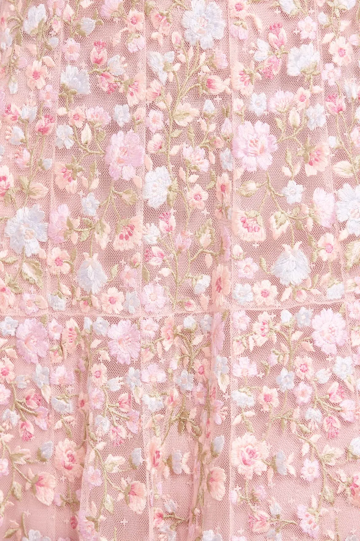 Sylvia Rose Long Sleeve Ankle Gown sold by Needle & Thread product image thumbnail 3