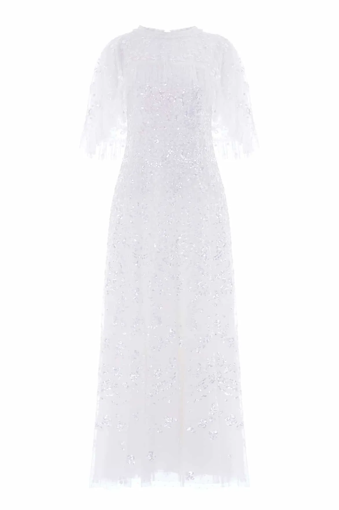 Freya Cape Ankle Gown sold by Needle & Thread product image thumbnail 2