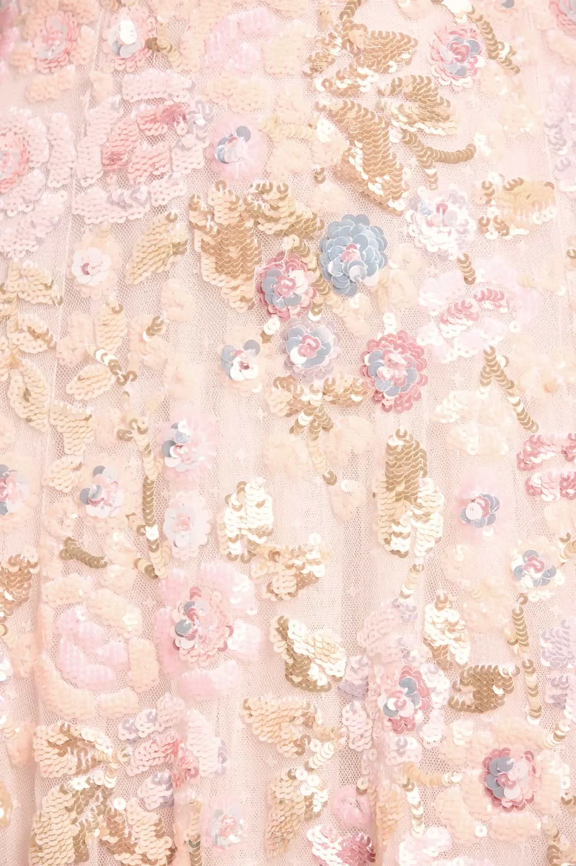 Sequin Paradise V-Neck Gown sold by Needle & Thread product image thumbnail 4