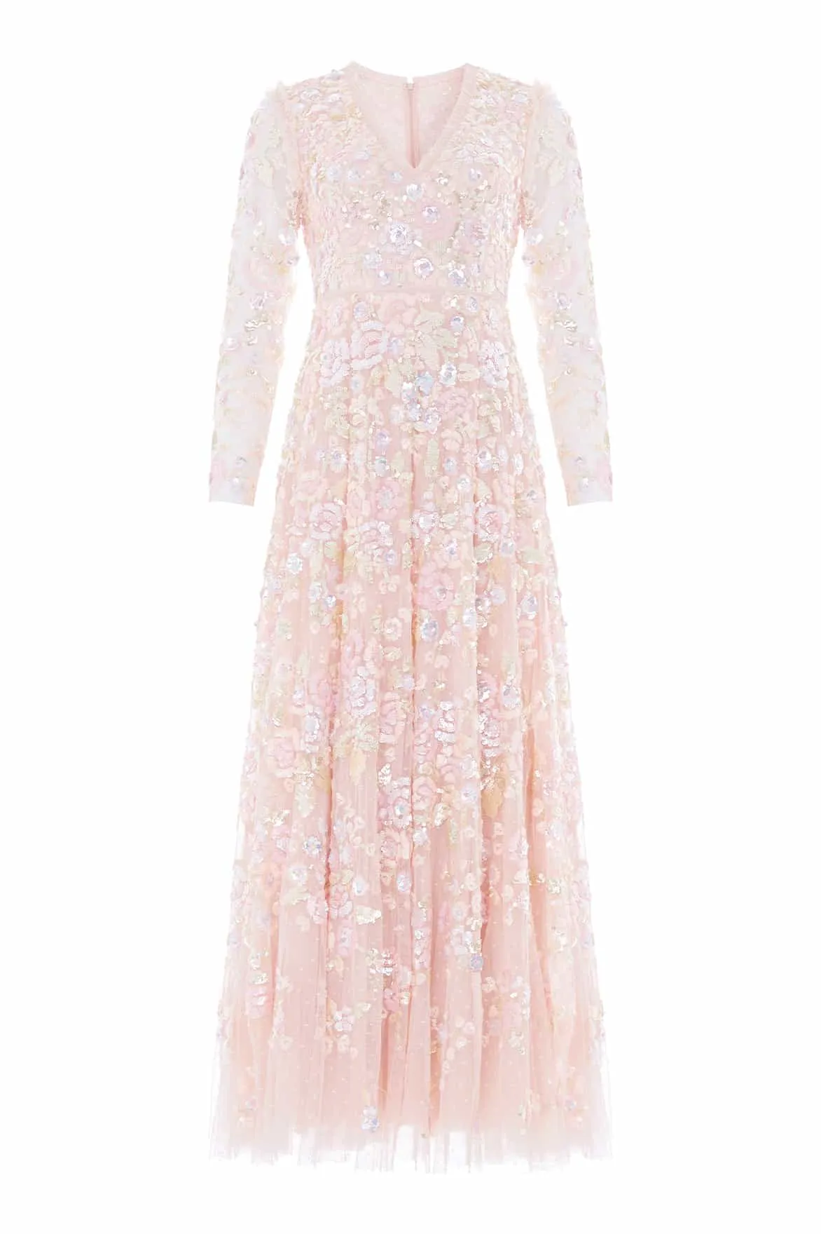 Sequin Paradise V-Neck Gown sold by Needle & Thread product image thumbnail 2