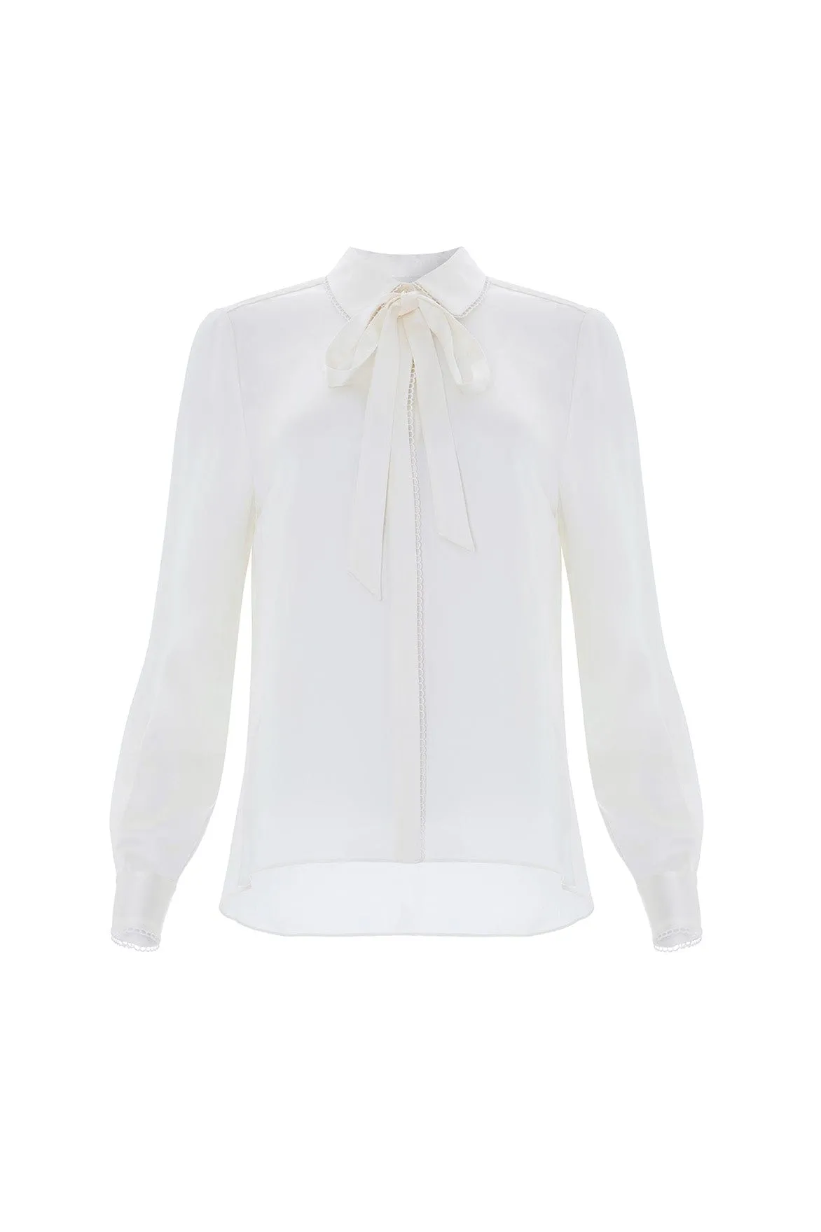 Lace Trim Bow Shirt sold by Needle & Thread product image thumbnail 2