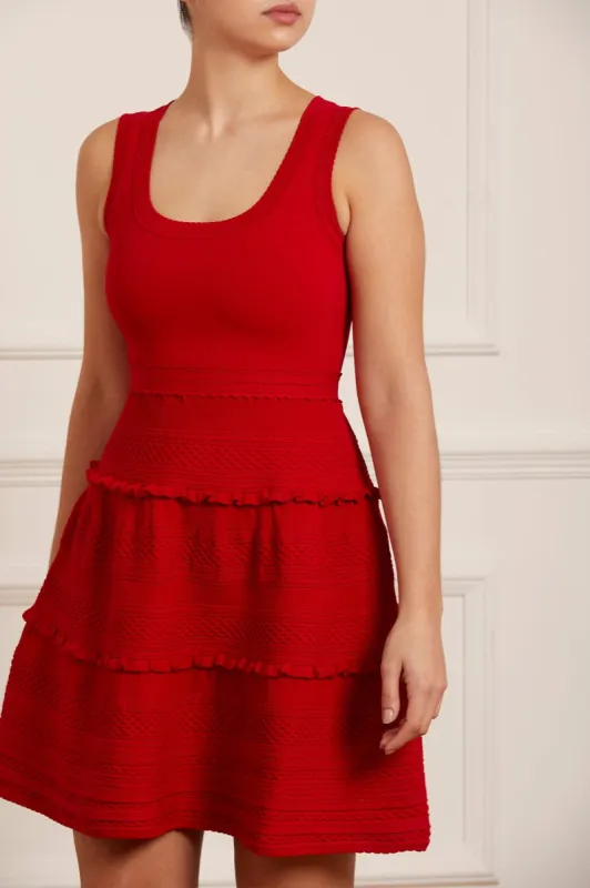 Textured Knit Sleeveless Mini Dress sold by Needle & Thread