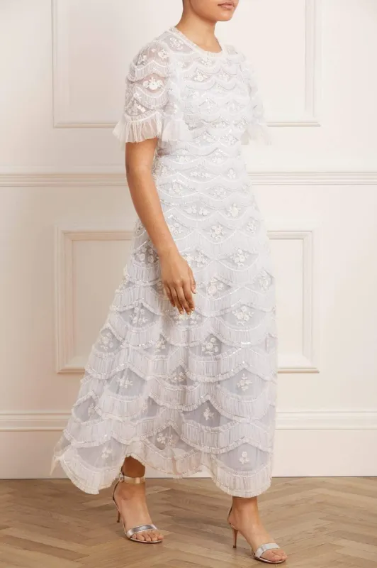 Lunette Blossom Ankle Gown made by Needle & Thread