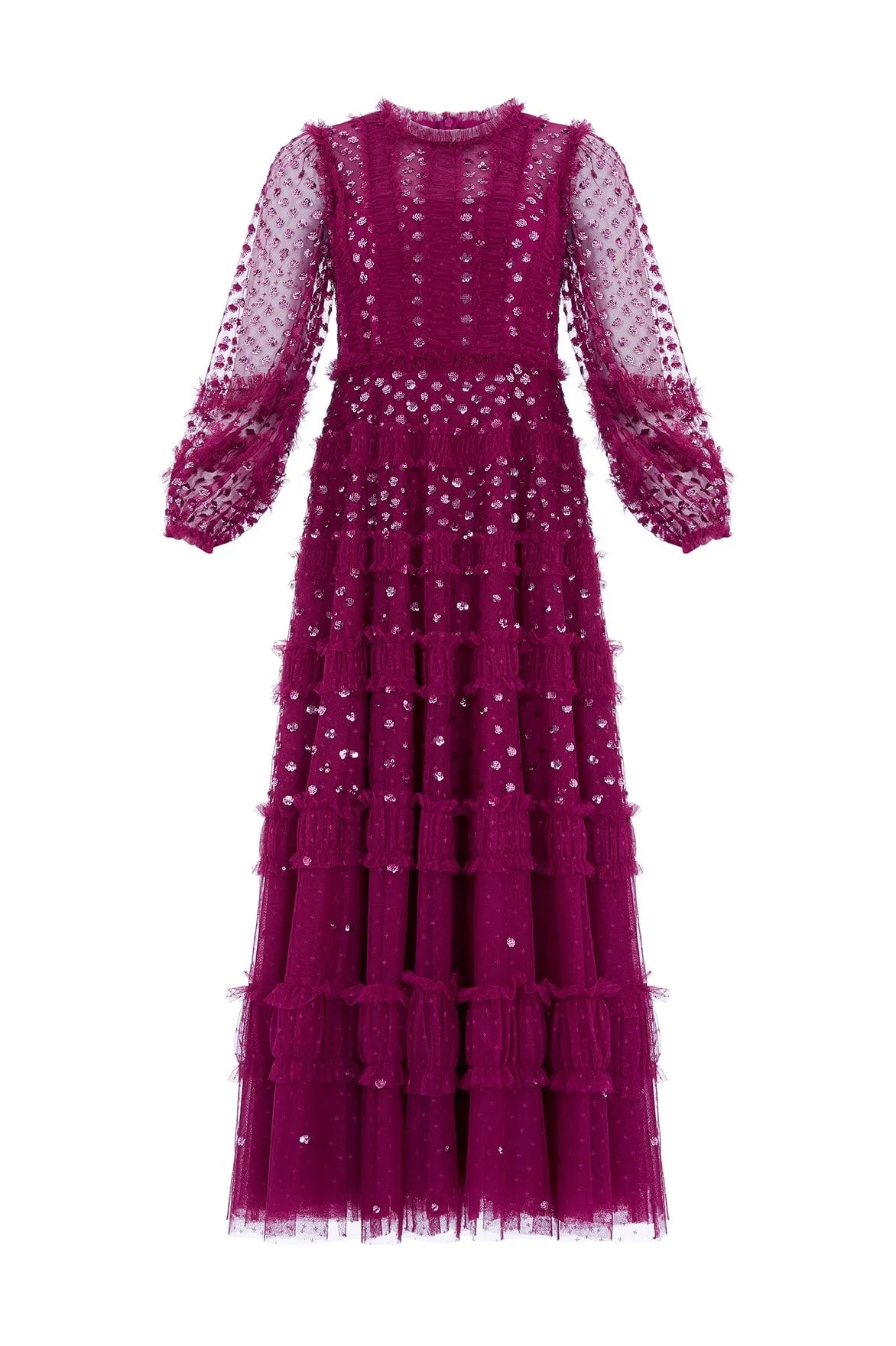 Dot Shimmer Ankle Gown sold by Needle & Thread product image thumbnail 2