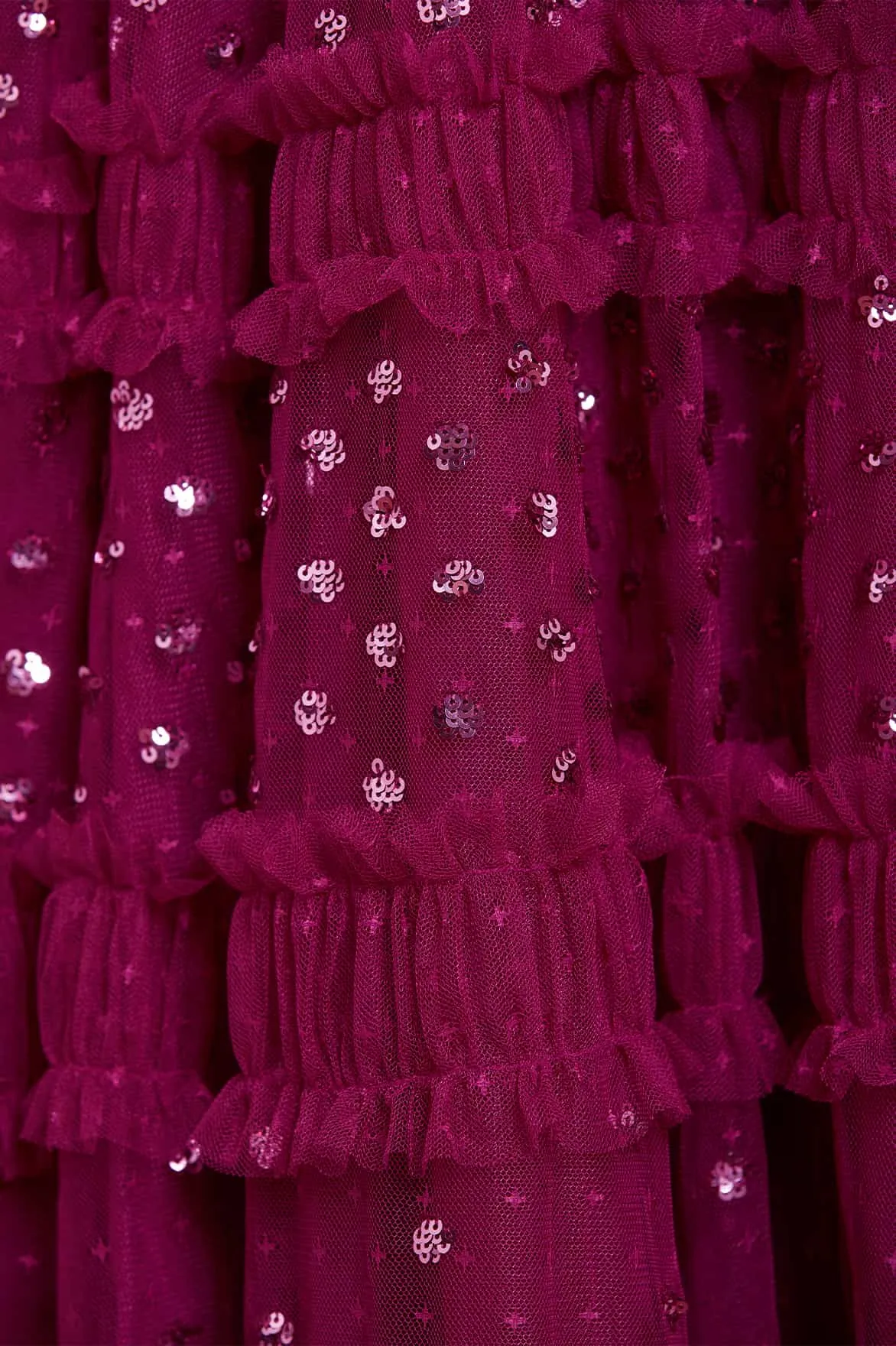 Dot Shimmer Ankle Gown sold by Needle & Thread product image thumbnail 4