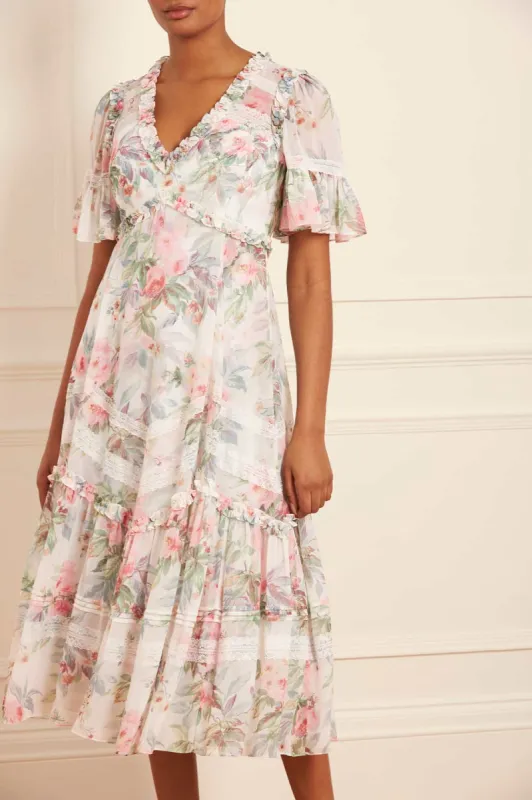 Paradise Garden Sonata Georgette Ballerina Dress sold by Needle & Thread