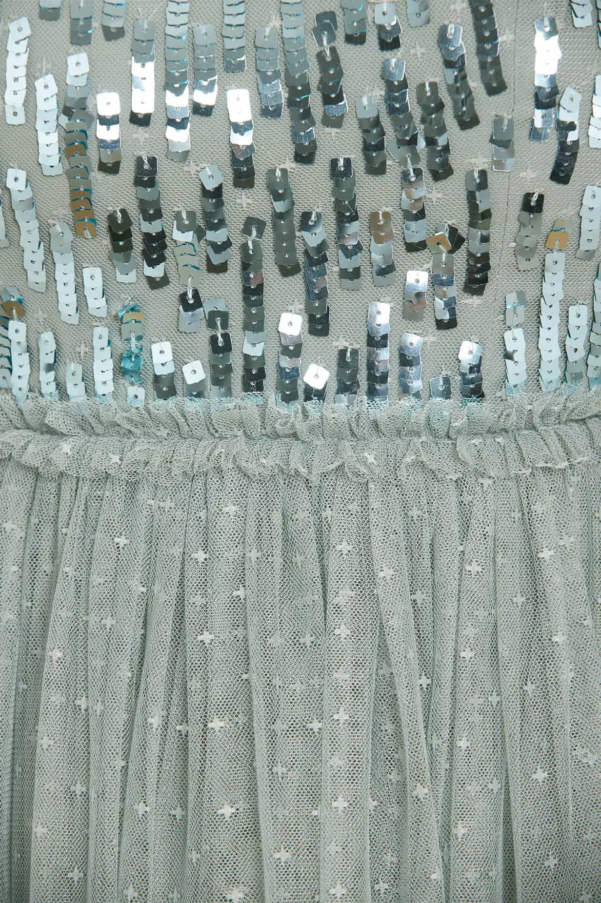 Sequin Dash Bodice Ankle Gown sold by Needle & Thread product image thumbnail 3