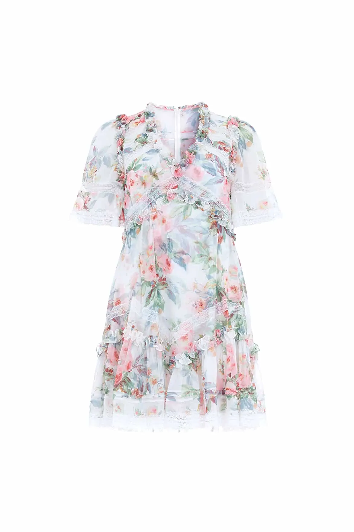 Paradise Garden Sonata Georgette Micro Mini Dress sold by Needle & Thread product image thumbnail 2