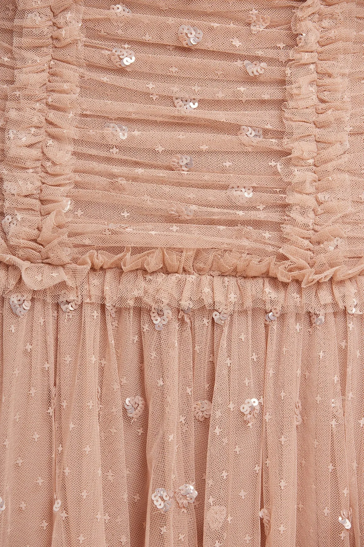 Love Heart Rouched Off-Shoulder Gown sold by Needle & Thread product image thumbnail 3