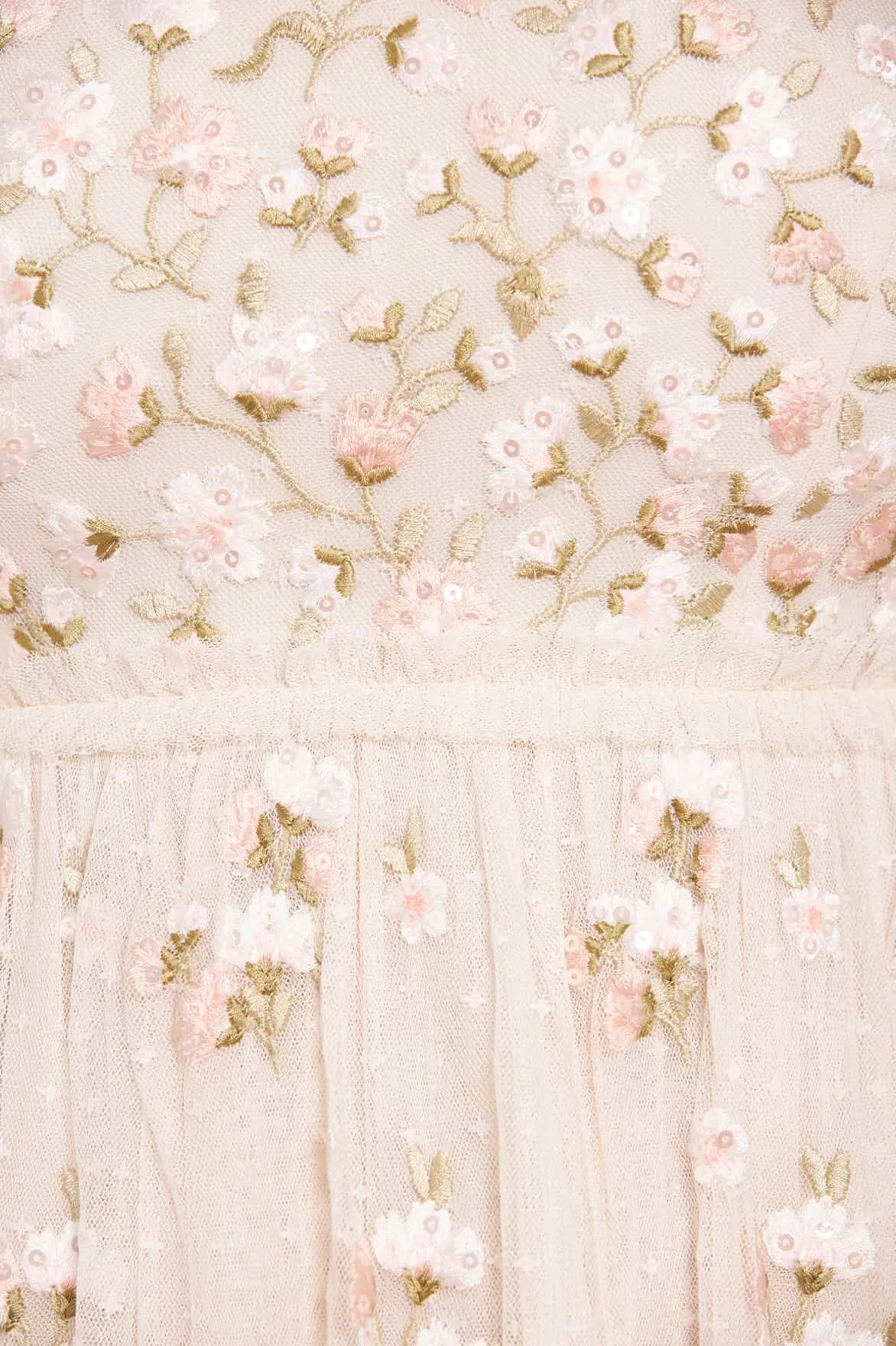 Posy Round Neck Gown sold by Needle & Thread product image thumbnail 4