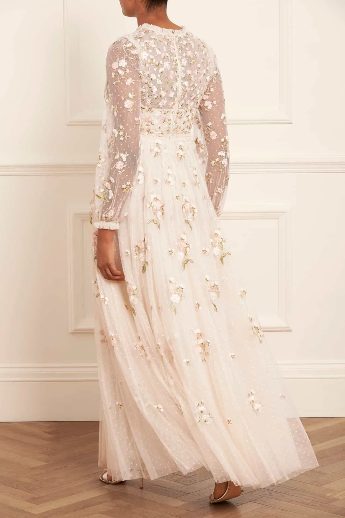 Posy Round Neck Gown sold by Needle & Thread product image thumbnail 5