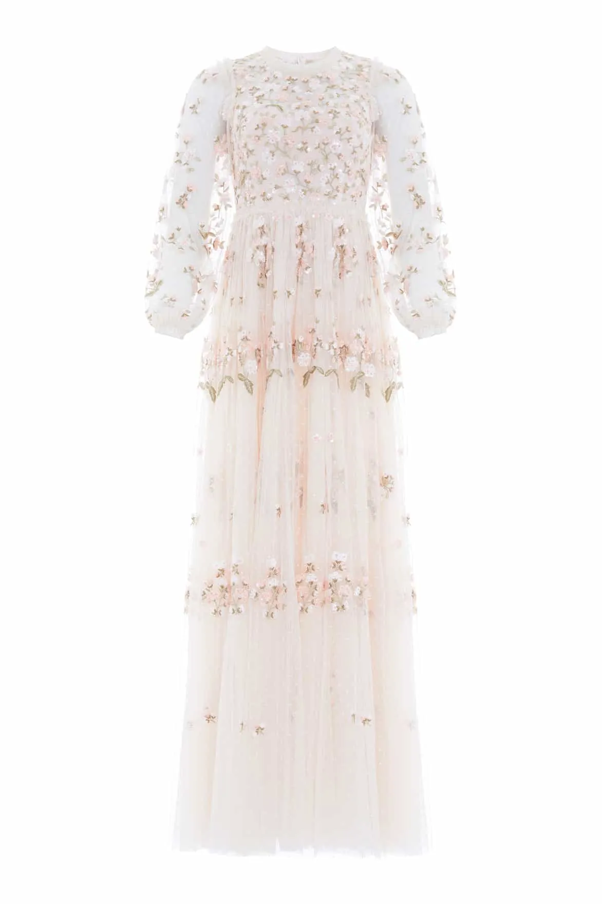 Posy Round Neck Gown sold by Needle & Thread product image thumbnail 2